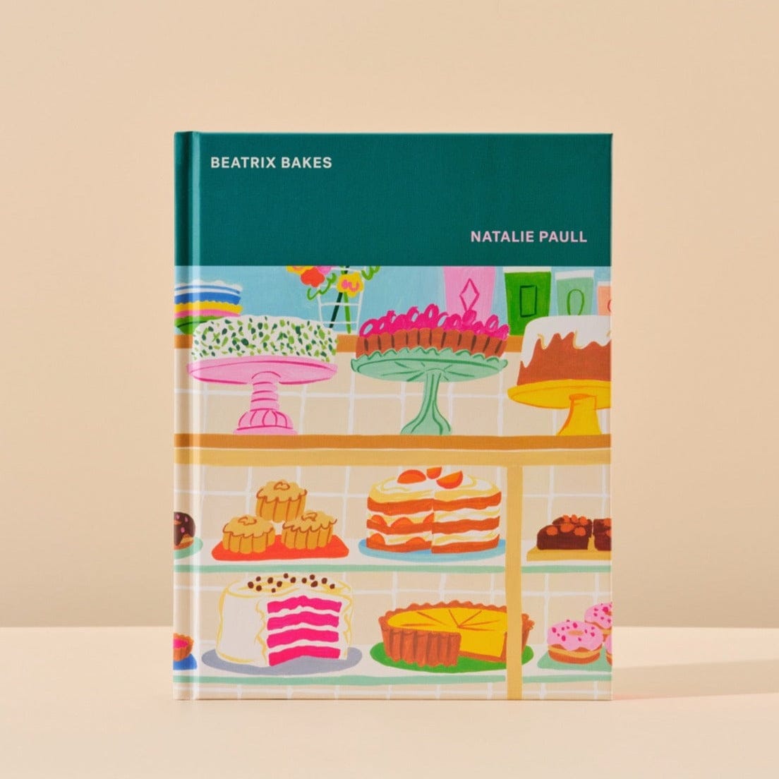 This image displays the cover of Beatrix Bakes by Natalie Paull